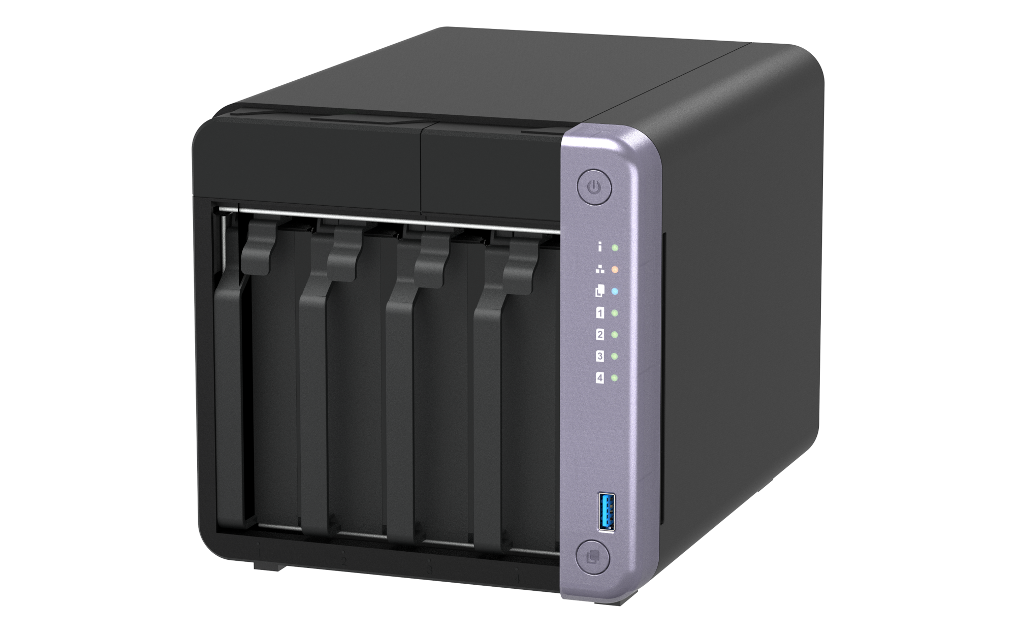 QNAP 4diskli Alpine AL524 QC-4GB RAM-10GbE SFP+ Nas Server TS-432X-4G