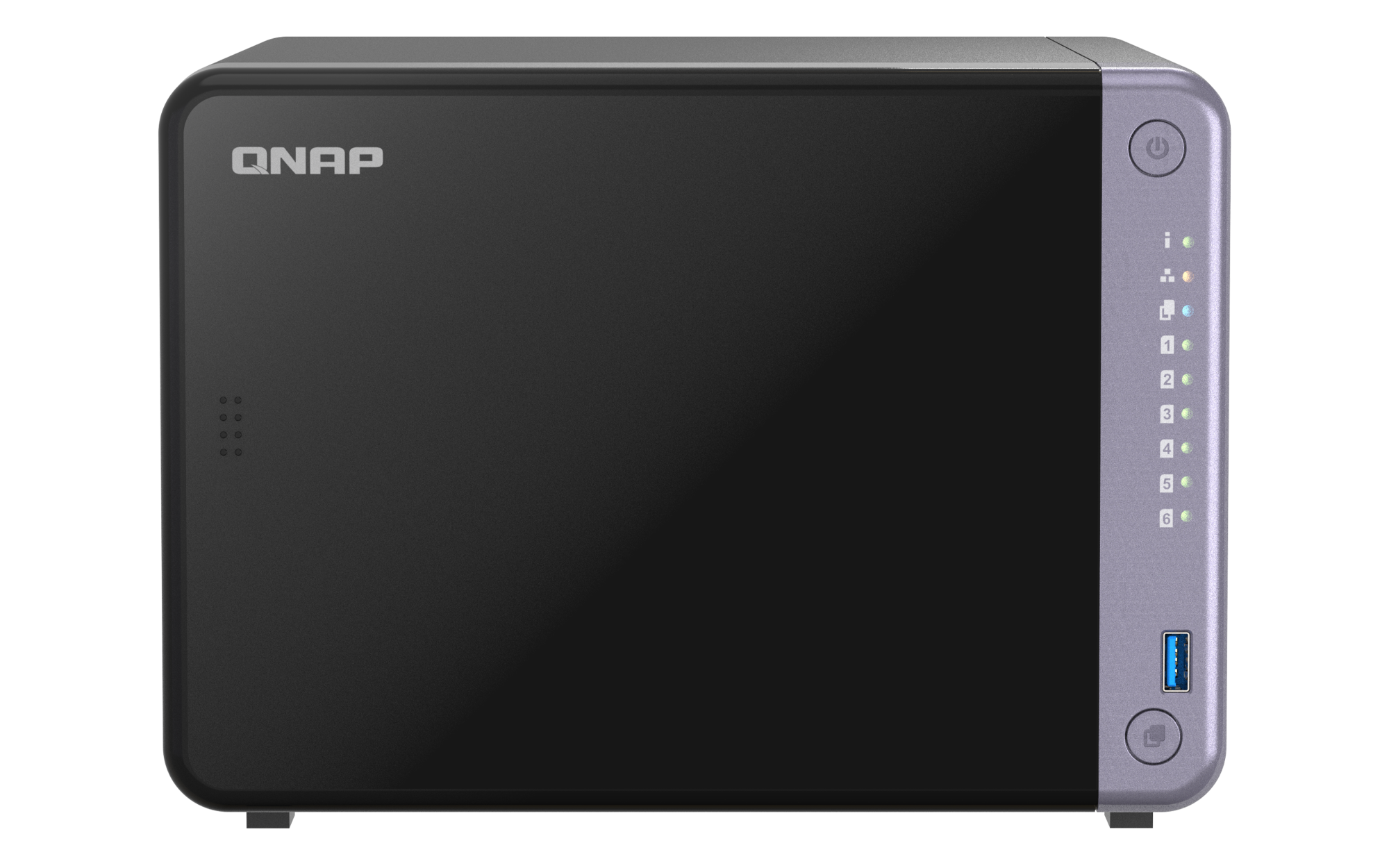 QNAP 6diskli Alpine AL524 QC-4GB RAM-2-10GbE SFP+ Nas Server TS-632X