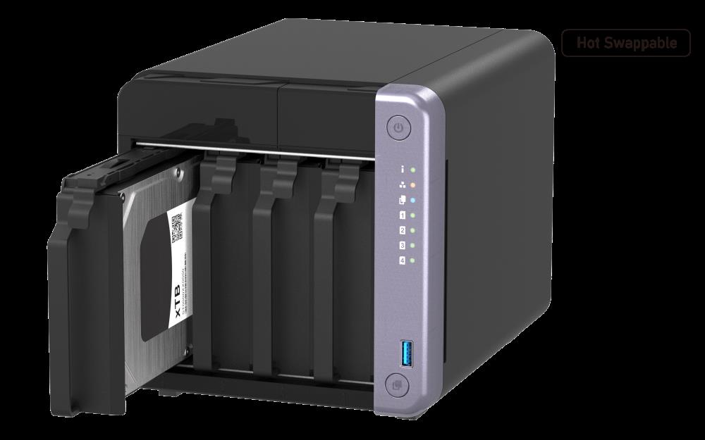 QNAP TS-432X-4G 4 YUVALI 4GB DEPOLAMA ÜNİTESİ (Resmi Distribütör Garantili)