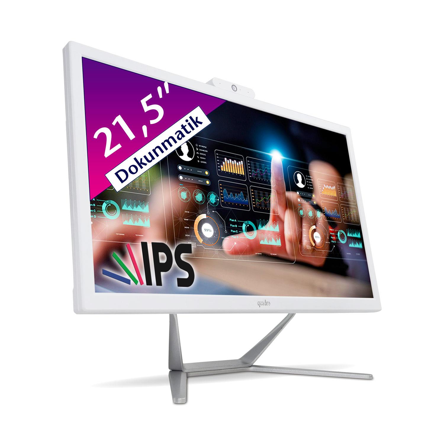 QUADRO STARK TOUCH H8122 T45825 i5-4590S 8GB 256GB SSD Dokunmatik 21.5