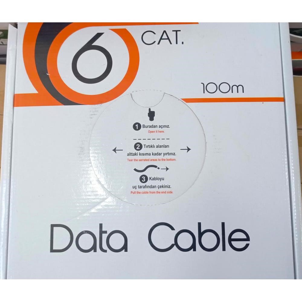 RADLINK CAT-6 U-UTP 23 AWG (CCA/PE) 100'LÜK DATA VERİ İLETİŞİM KABLO - CABLE