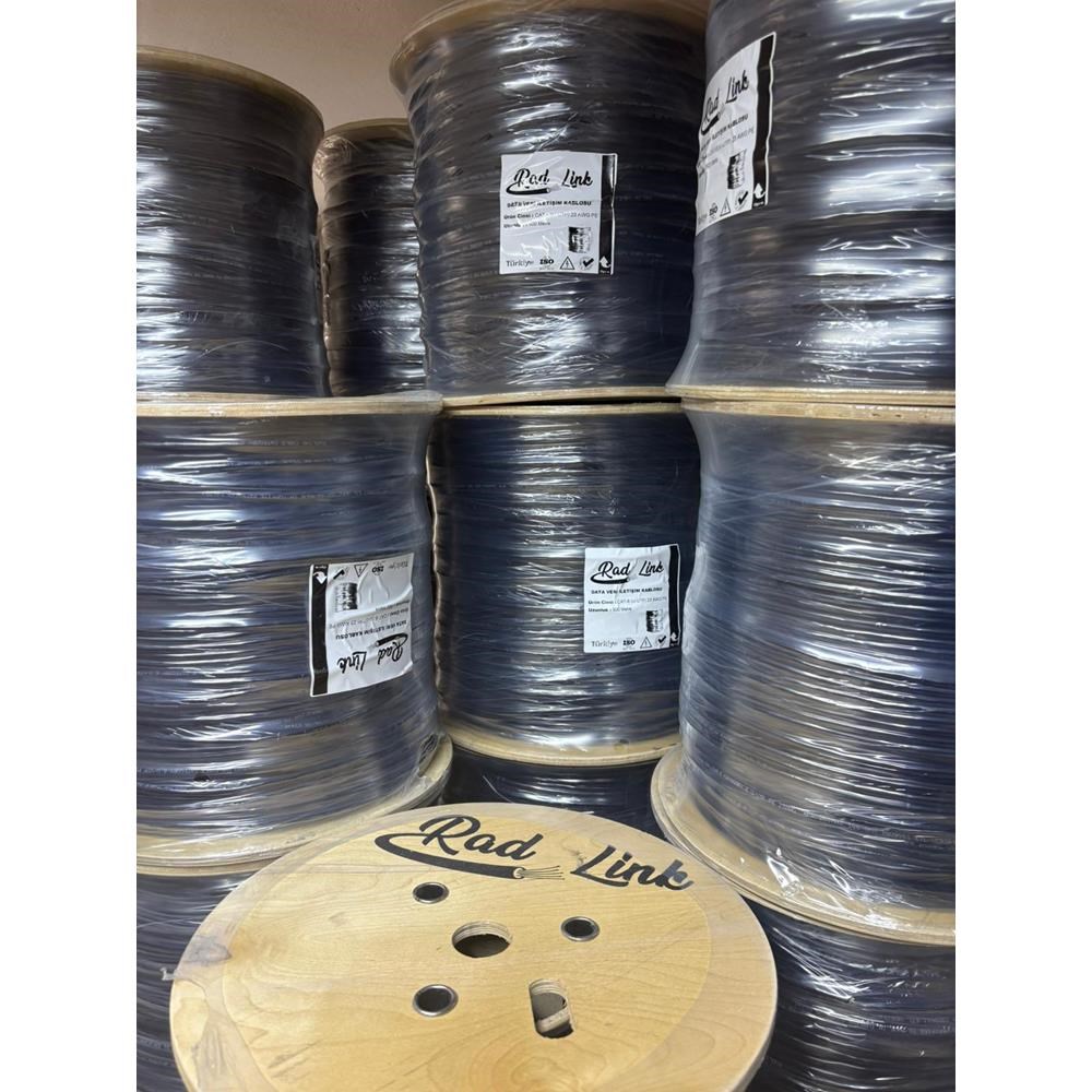 RADLINK CAT-6 U-UTP 23 AWG (CCA/PE) 500'LÜK DATA VERİ İLETİŞİM KABLO - CABLE