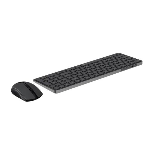 RAPOO 9350S Kablosuz Siyah Klavye - Mouse Set (13389)