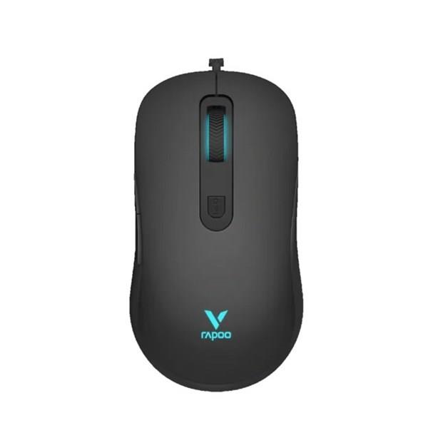 RAPOO V16RGB Kablolu USB RGB 12800dpi Siyah Mouse (11928)
