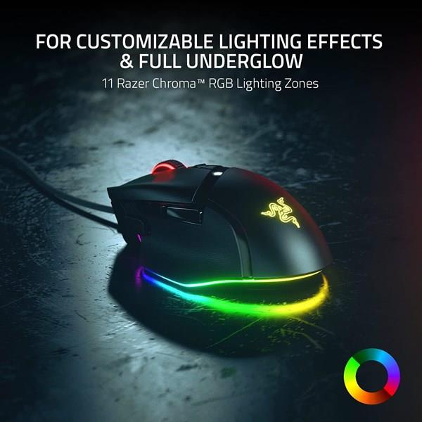 RAZER BASILISK V3 Kablolu USB 26000dpi Siyah Gaming Mouse (RZ01-04000100-R3M1)