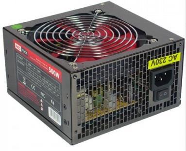 REDROCK P4-500PFC 500W Siyah 12cm Fanlı Power Supply
