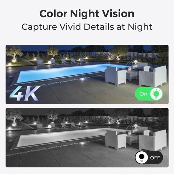 REOLINK 8MP Bullet 2.8mm Renkli IP Kamerası PoE IP67 P330