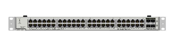 RUIJIE-REYEE RG-NBS3200-48GT4XS-P 48 Port Gbit 48 Port PoE+ 370W 4xSFP Uplink Yönetilebilir (L2) Switch