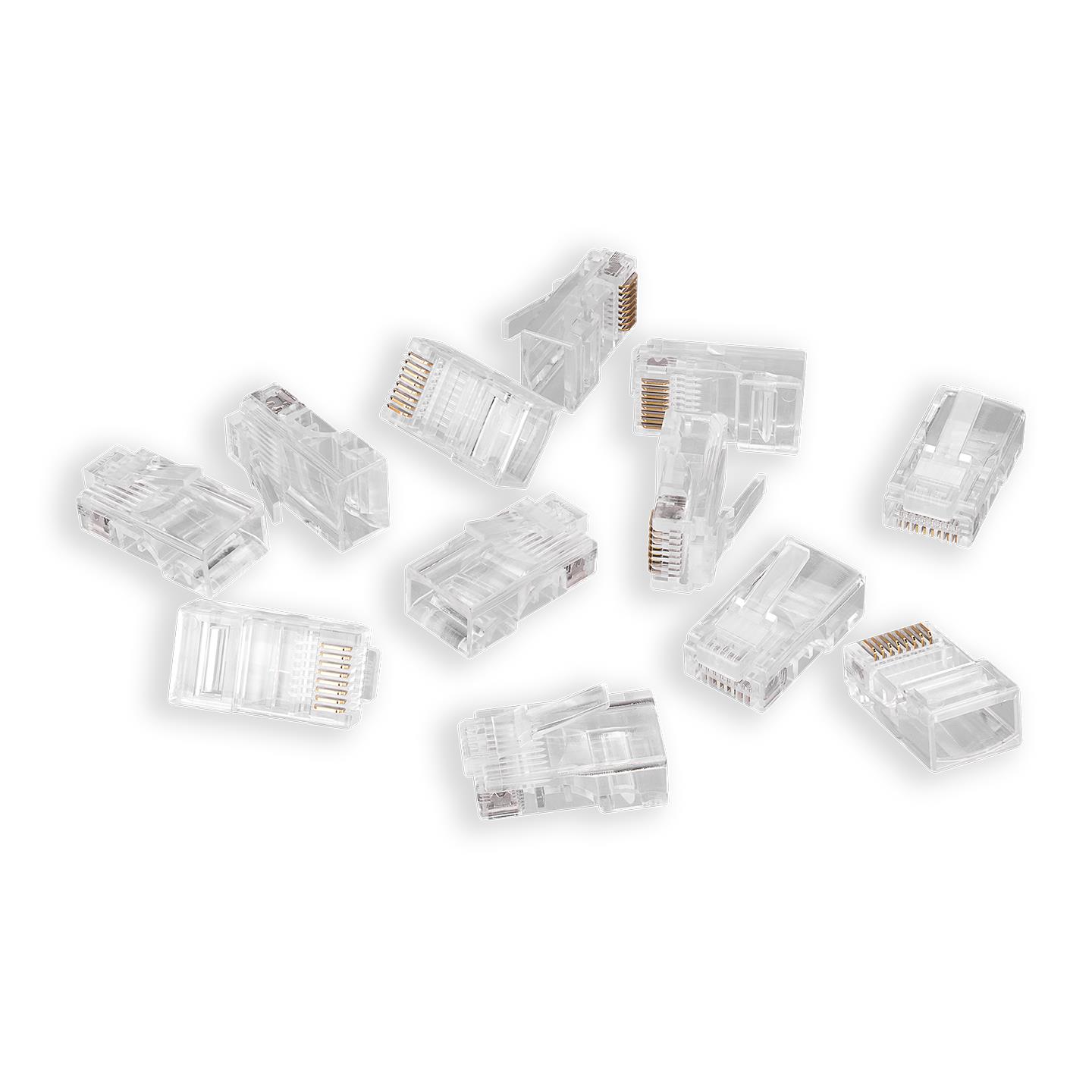 S-LINK SL-COB20P CAT6 UTP Yeni Nesil RJ45 Konnektör (100 Adet)