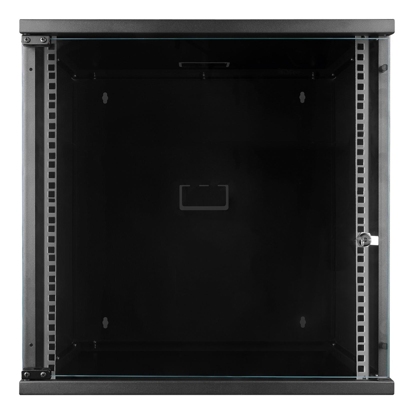 S-LINK SL-U12 Yeni Nesil 12U Soho 530x400mm Siyah Rack Kabin