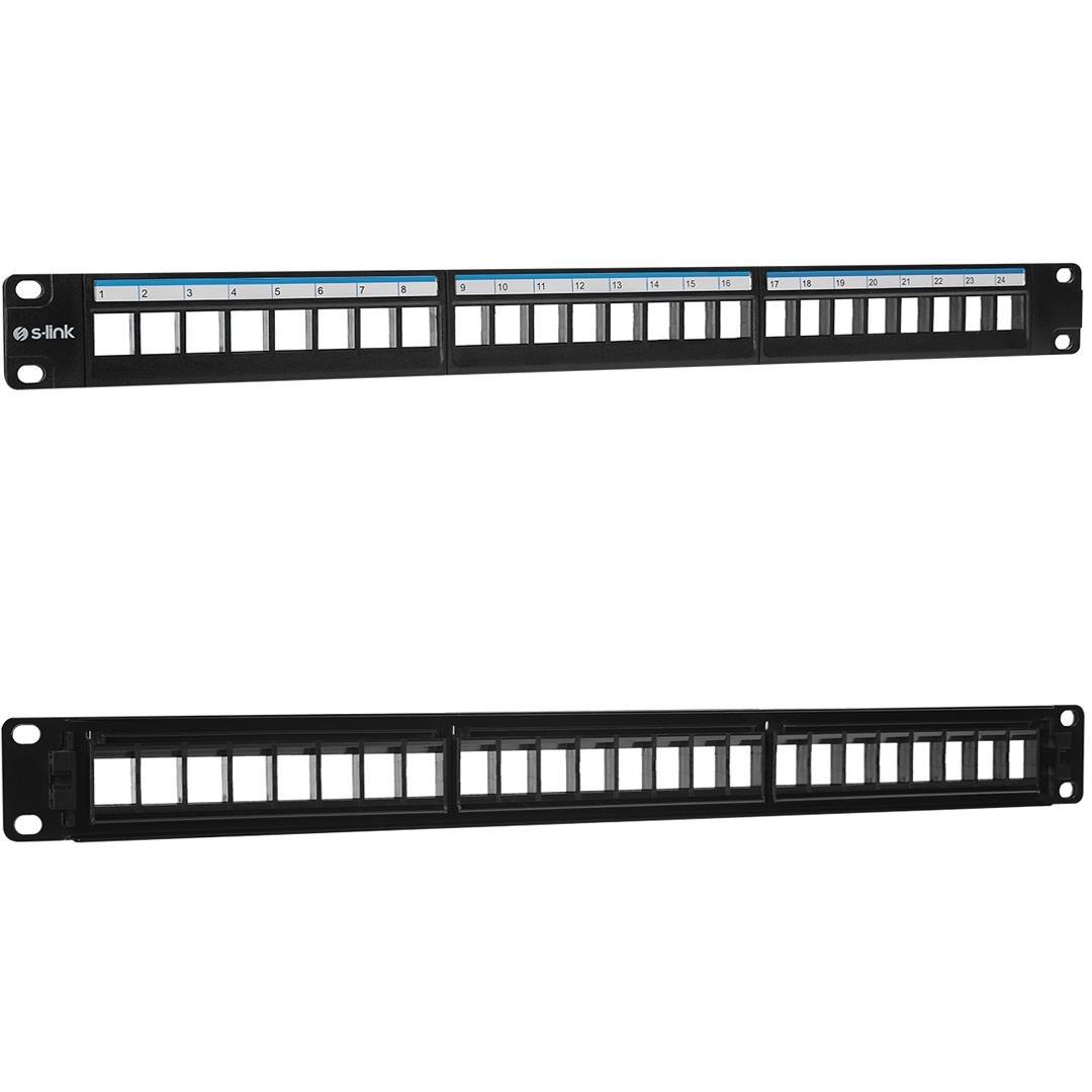 S-Link SL-F24N Jacksız 24lü Patch Panel