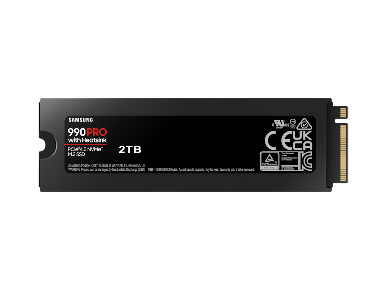 SAMSUNG 2TB 990 PRO MZ-V9P2T0CW 7450- 6900MB/s M2 NVME GEN4 Disk Soğutuculu Kutusuz