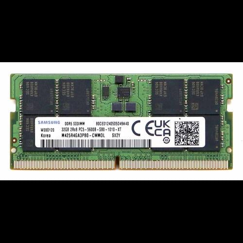 SAMSUNG SAMSO5600/32 32GB (Tek Parça) DDR5 5600MHz Notebook Bellek