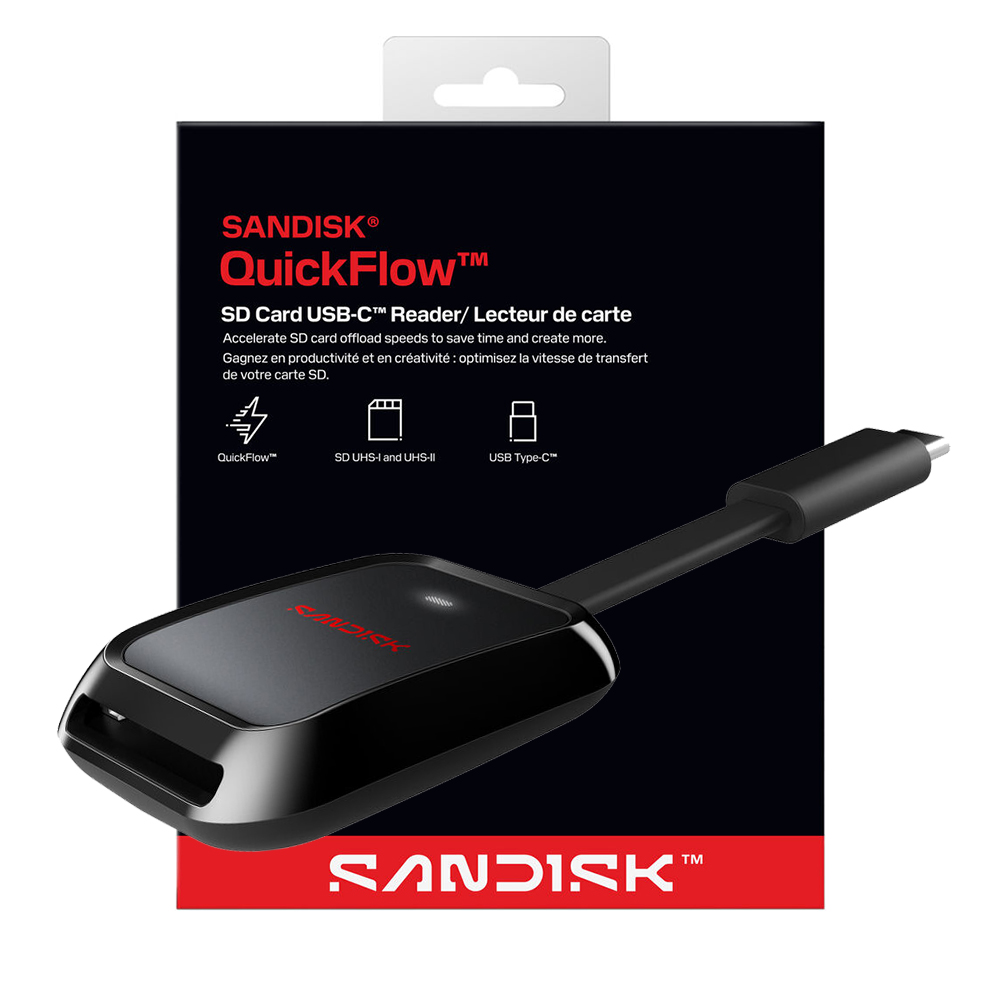 SANDISK SDDR-C751-GNANN QuickFlow SD USB-C Kart Okuyucu
