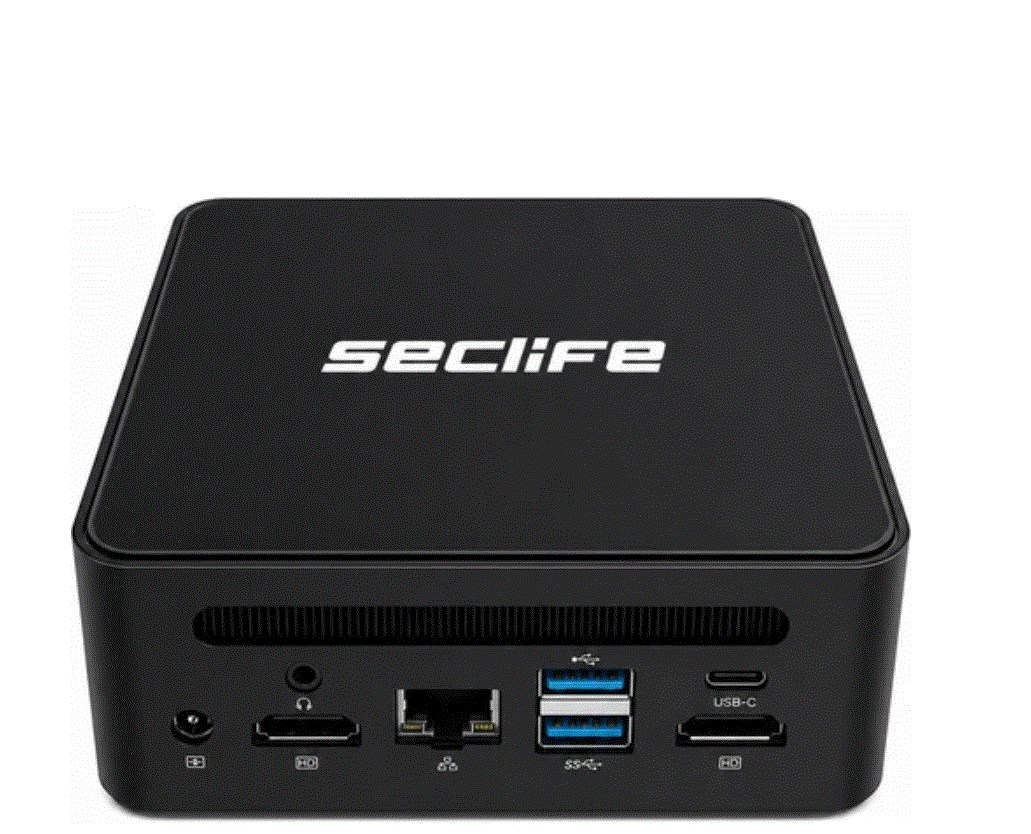 SECLIFE MP-Z042 i5-12450H 8GB 256GB SSD DOS Siyah Mini Bilgisayar