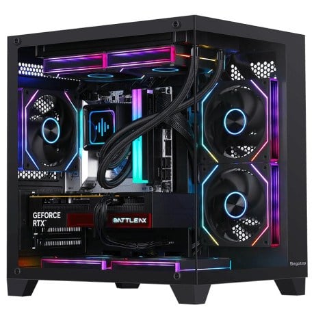 SEGOTEP U502 550W 80+ 3x ARGB FAN MICRO ATX 1xUSB 3.0 / 1xUSB 2.0 SİYAH KASA