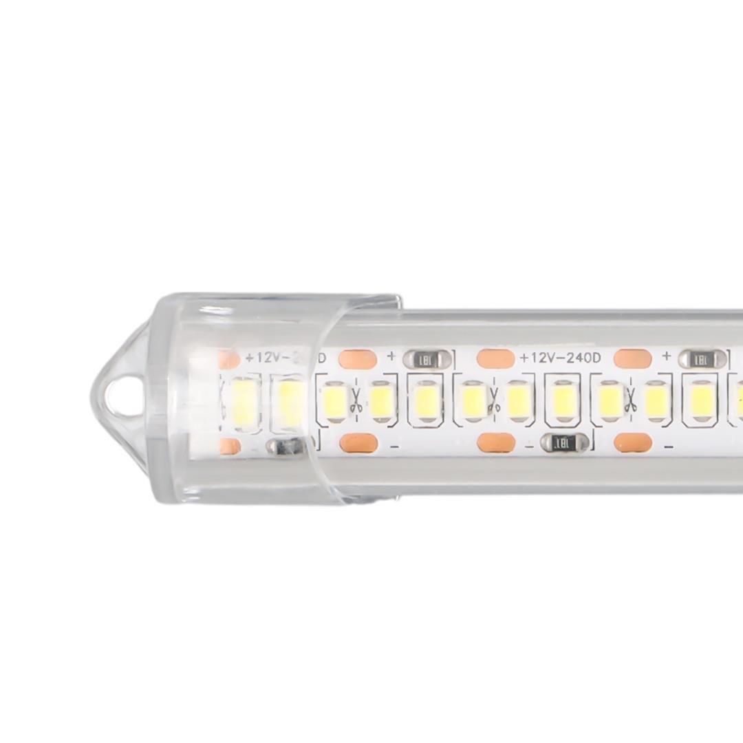 SLDTY 100cm DC12V Yüksek Parlaklıkta Çubuk LED Lamba 6500K 40W - 204 LED SLCW2835BFS72