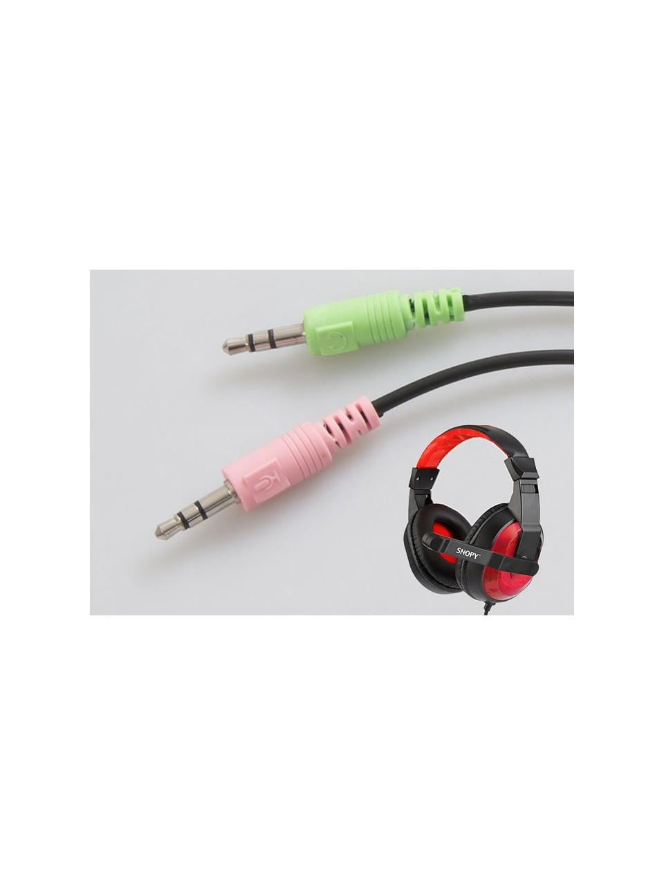 SNOPY X-BLOOM Stereo Siyah/Mavi Gaming Mikrofonlu Kulaklık SN-633