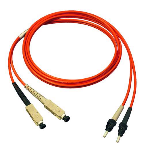 ST-ST Fiber Optik Patch Kablo, 2 metre, Multimode, Duplex, 50/125, OM2