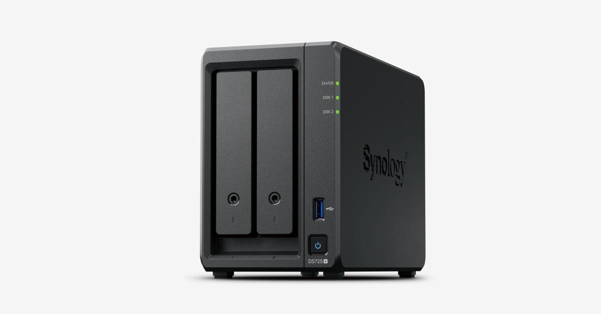 SYNOLOGY DS725PLUS 2 X 3,5 SATA Destegi RAID(0-1) NAS Server