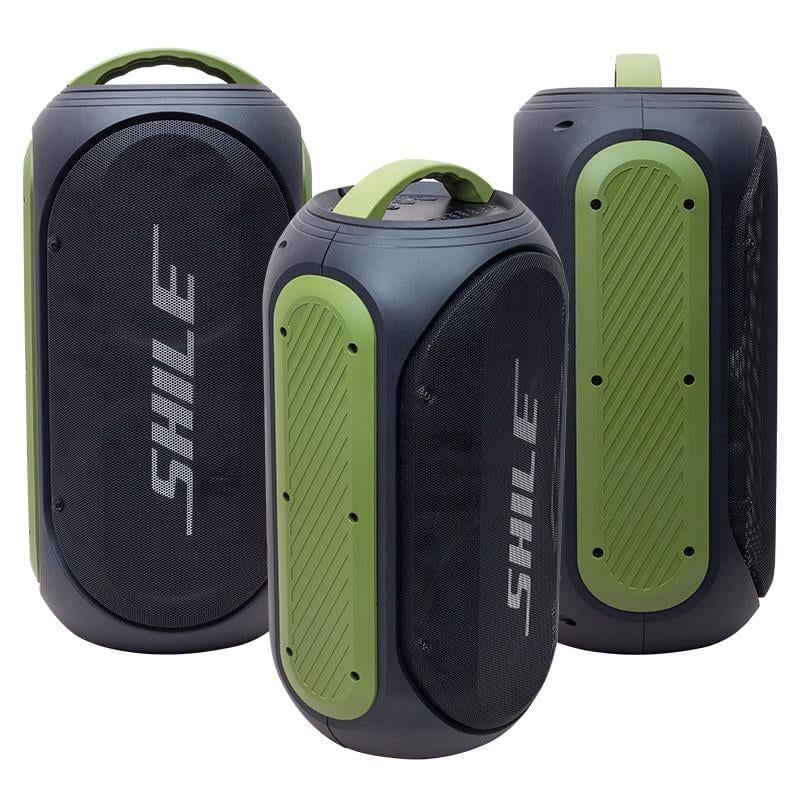 Shile SL-2019 Taşınabilir Profesyonel Bluetooth Parti Hoparlörü – 30W Güçlü Ses, Kablosuz Mikrofon ve RGB Işık Show