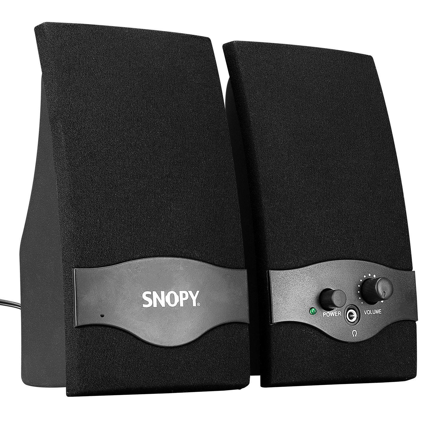 Snopy SN-84 2WRMS USB2.0+3,5mm siyah speaker