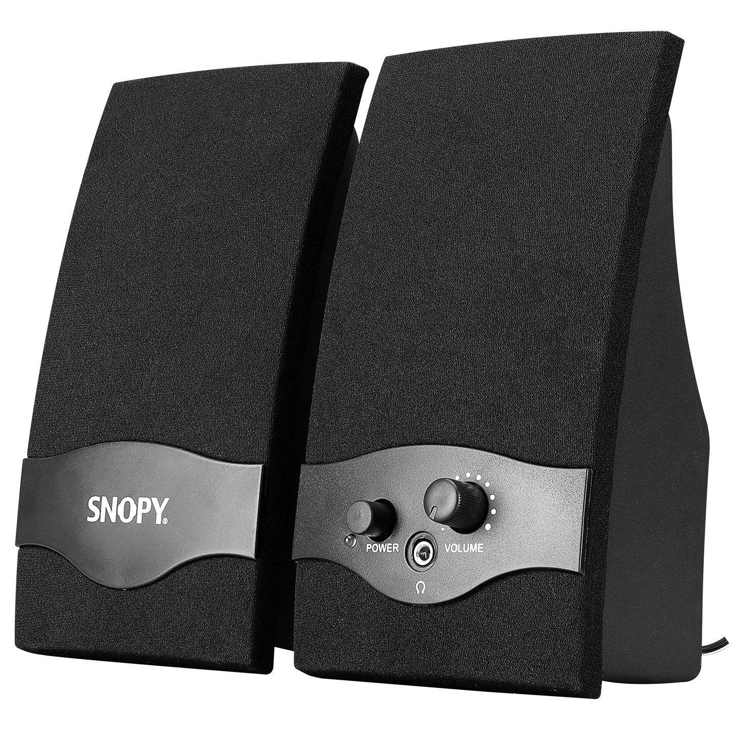 Snopy SN-84 2WRMS USB2.0+3,5mm siyah speaker