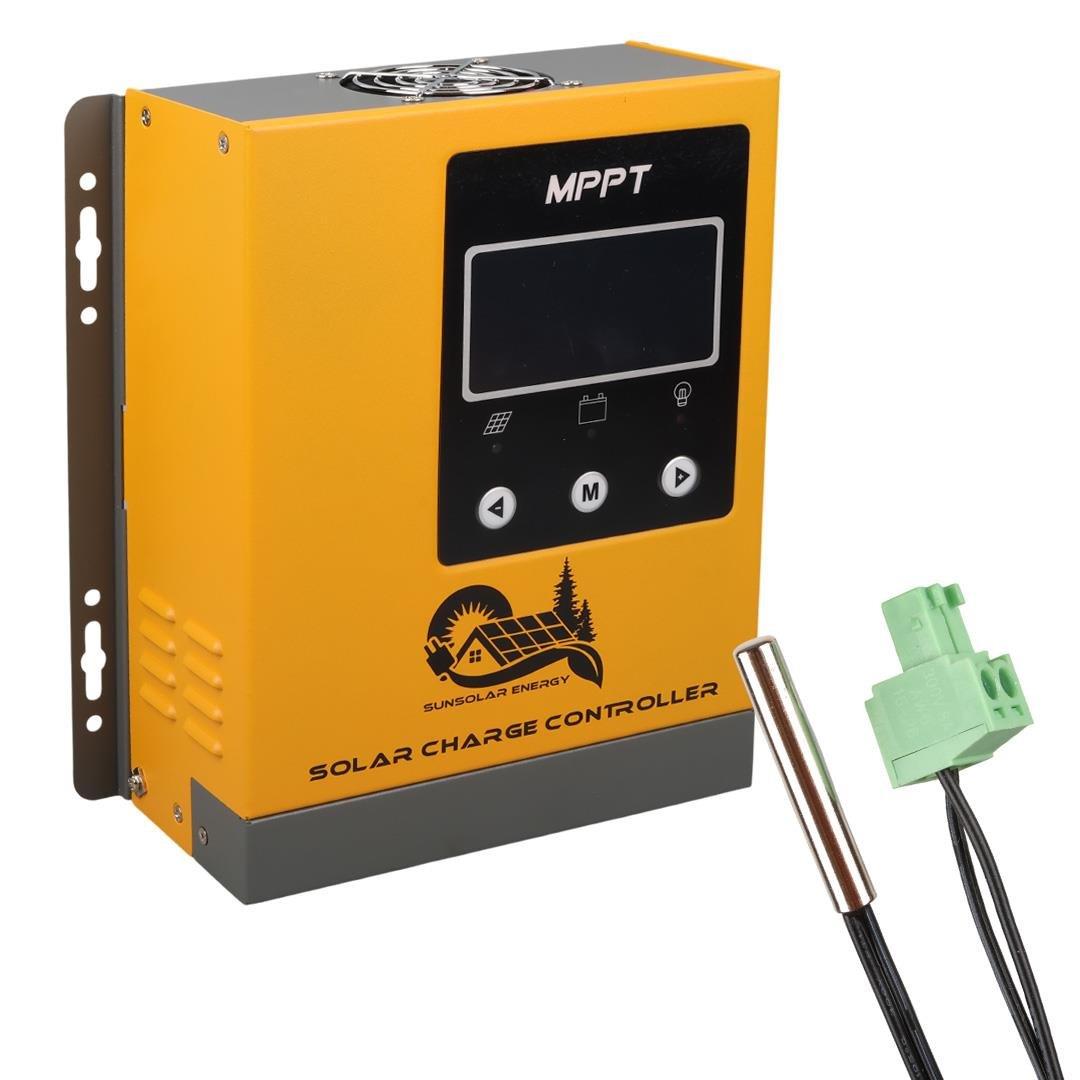 Sunsolar MPK30 MPPT Solar Şarj Kontrol Cihazı 30A (12V/24V/36V/48V Otomatik) 150V Maksimum PV LCD Ekranlı RS485 Portlu