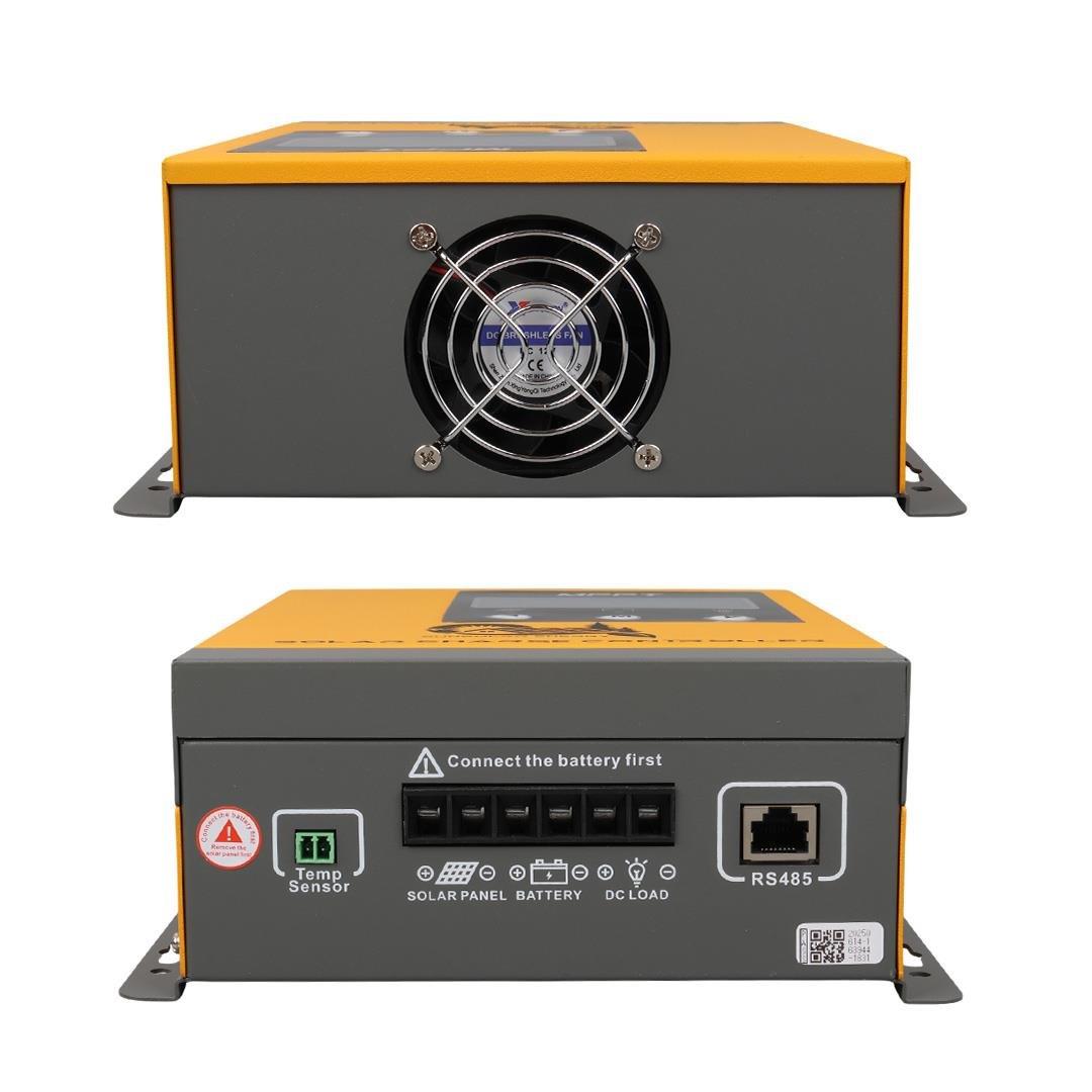 Sunsolar MPK40 MPPT Solar Şarj Kontrol Cihazı 40A (12V/24V/36V/48V Otomatik) 150V Maksimum PV LCD Ekranlı RS485 Portlu
