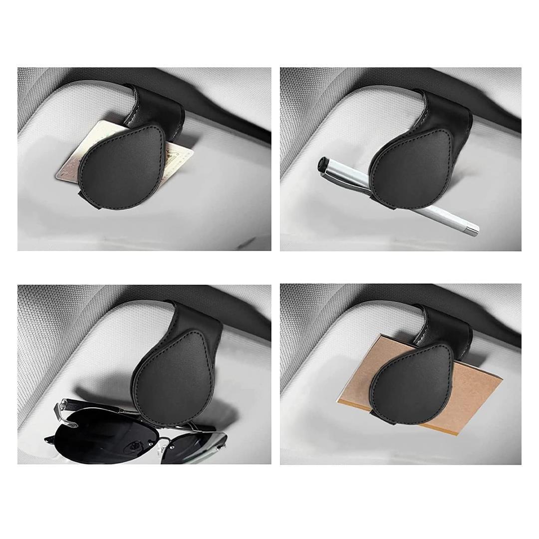 Sunup Araba Araç Gözlük Ruhsat Tutucu Mıknatıslı Askı Mandal Klips (Güneşliğe Takılır)