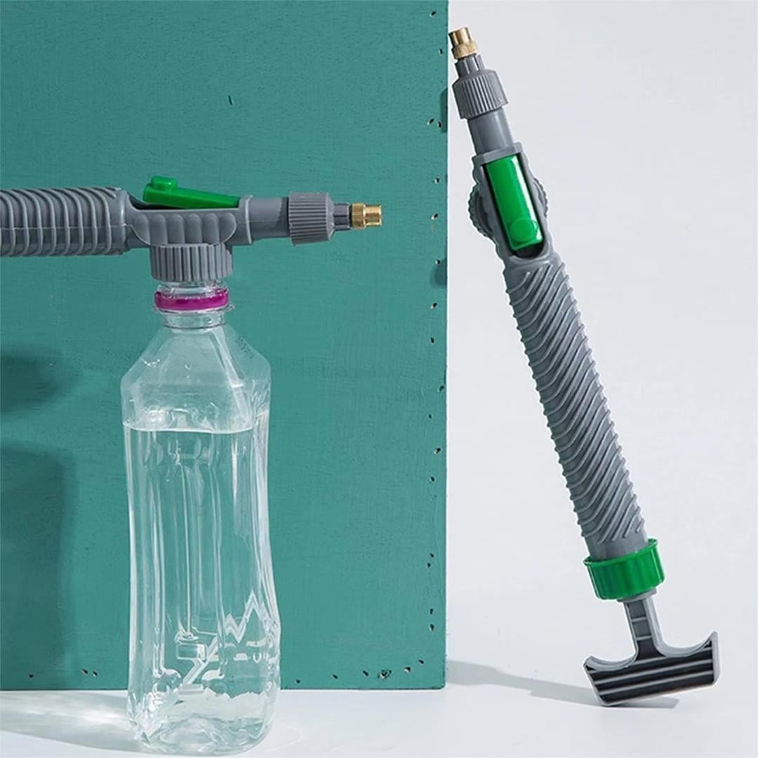 Sunup SN-24910 Ayarlanabilir Basınçlı Su Köpük Püskürtme Başlığı (Tüm Pet Şişelere Uyumlu)