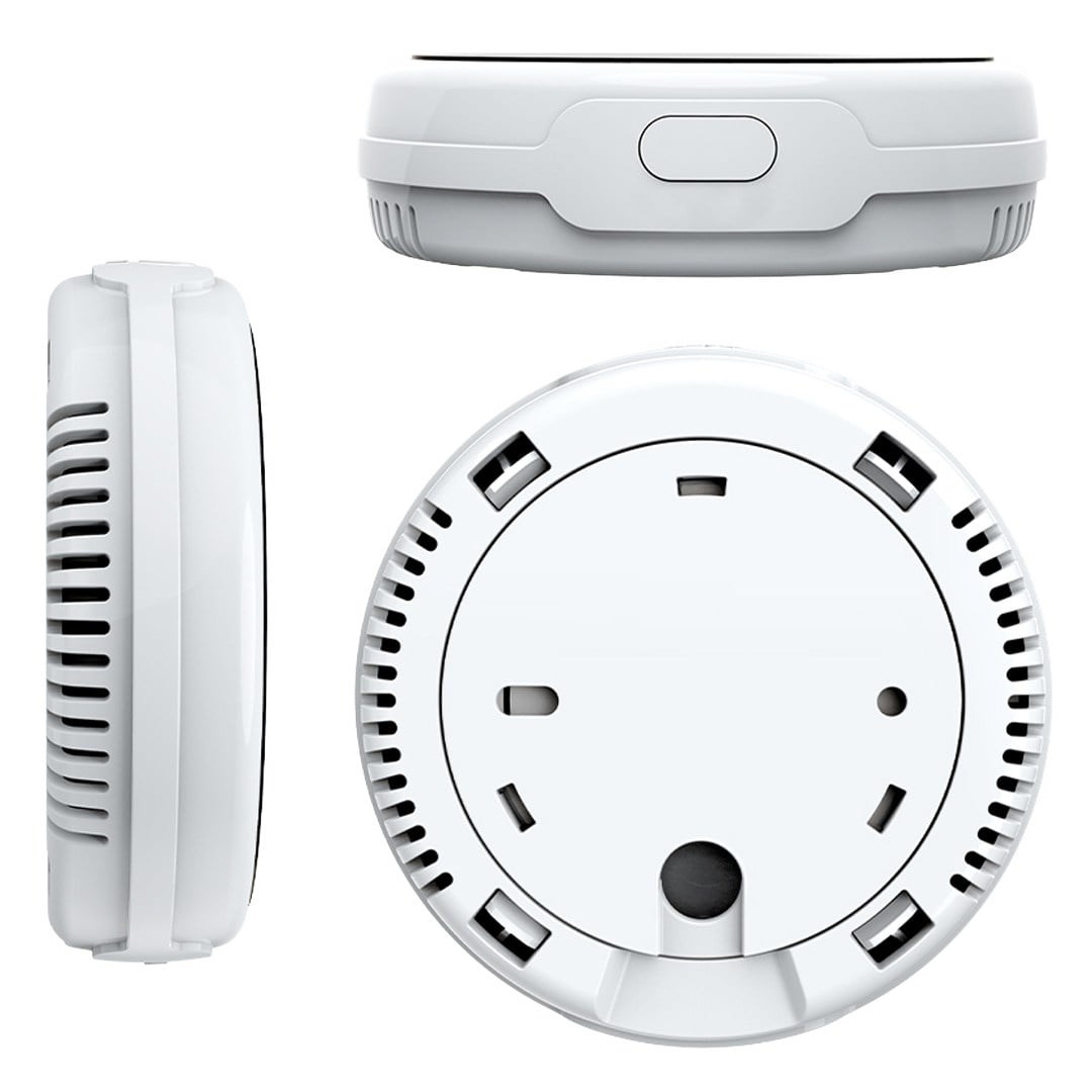 Sunup SN-38805 Wi-Fi Akıllı Doğal Gaz ve Sıcaklık Ev Tipi Kaçak Dedektörü TFT Ekranlı