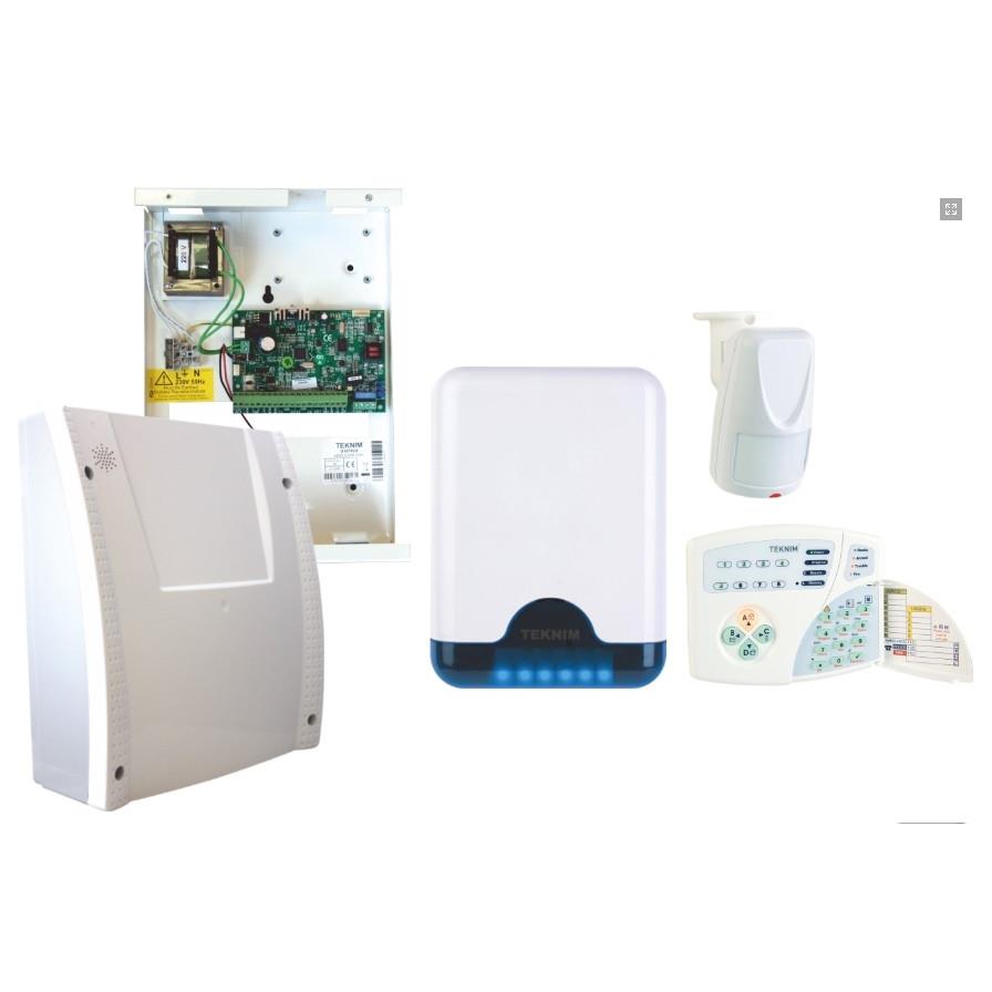 TEKNIM VAP-404PT KABLOLU ALARM SET AKÜ HARİÇ