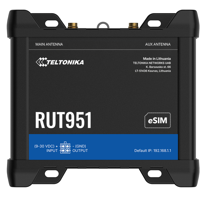TELTONIKA RUT951 2.4ghz Ev Ofis Tipi 4G/5G LTE Router