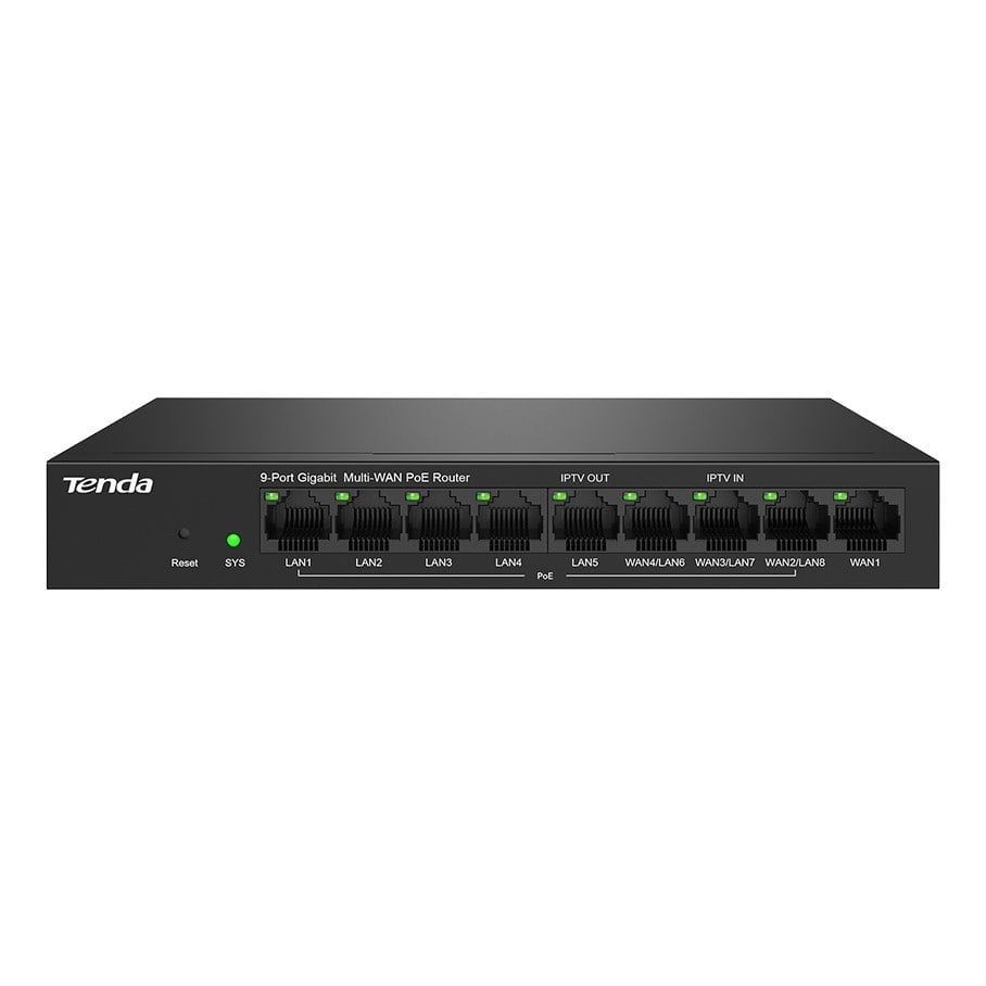 TENDA 9port GO-8G-POE Poe Router