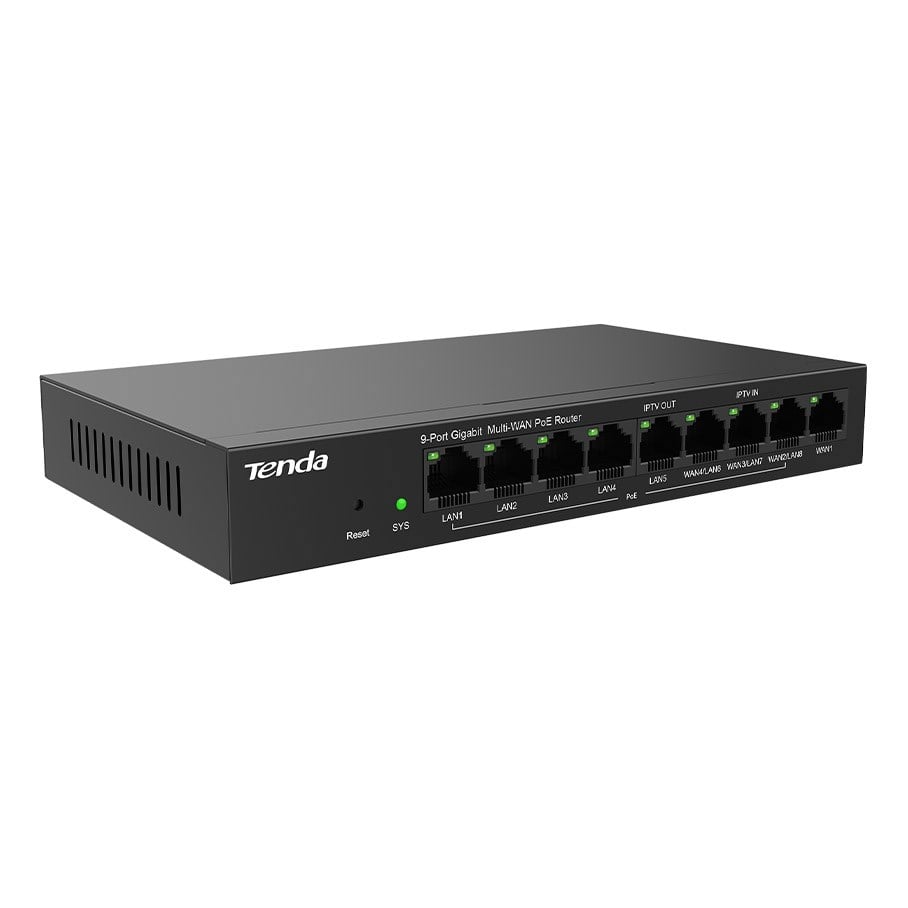 TENDA 9port GO-8G-POE Poe Router