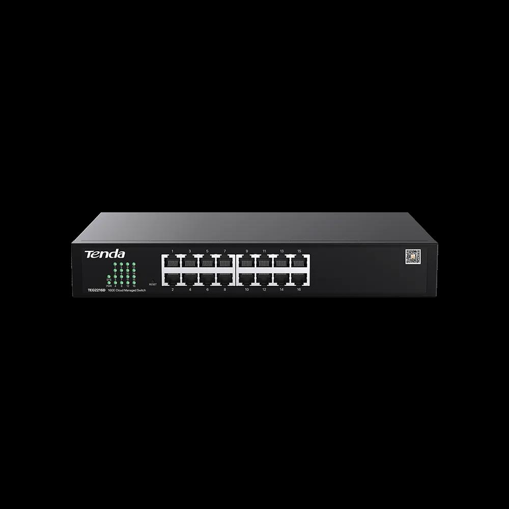 TENDA TEG2216D 16GE PORT CLOUD YÖNETİLEBİLİR SWİTCH