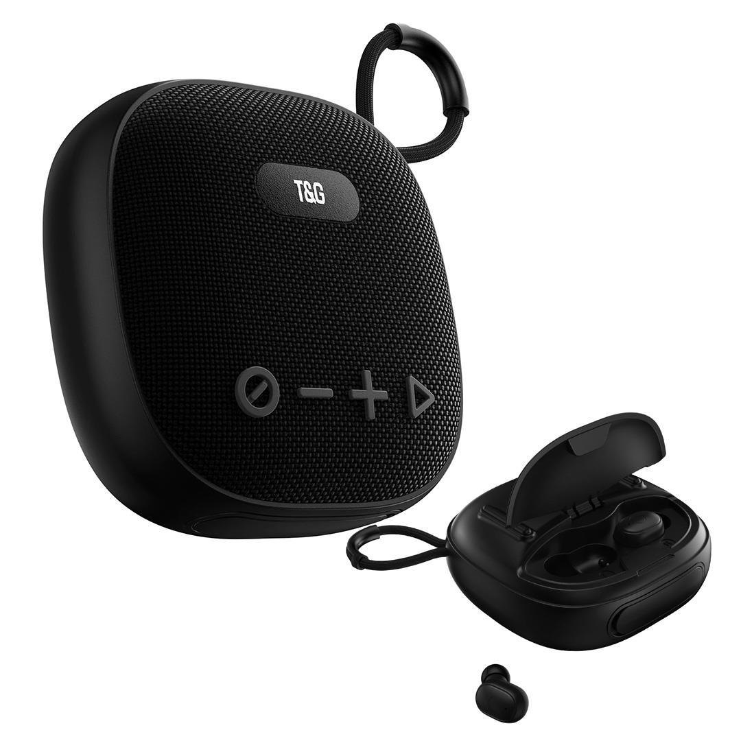 T&G TG813 Taşınabilir USB-SD-FM-Bluetooth Destekli Wireless Ses Bombası Hoparlör