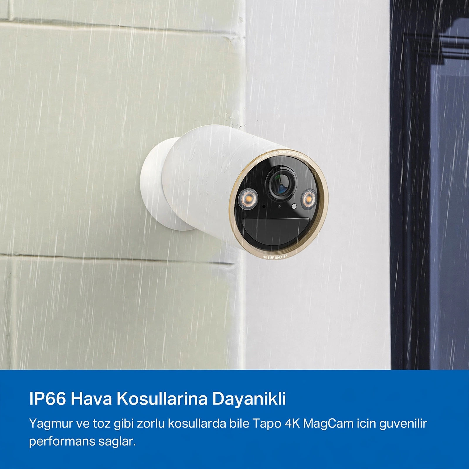 TP-LINK 8MP Bullet 3MM WIFI Kablosuz Pilli IP Kamera TAPO-C460