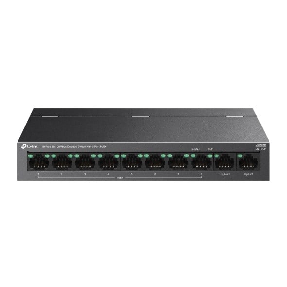 TP-LINK LS110P 10PORT 10/100 YÖNETİLEMEZ POE SWITCH