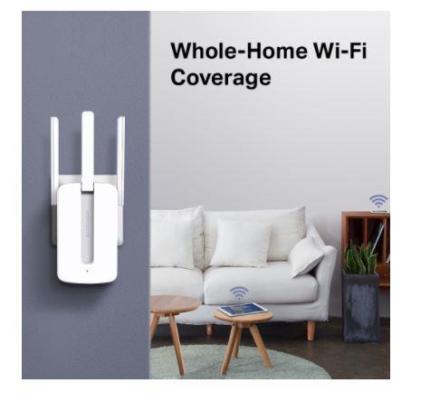 TP-LINK MERCUSYS MW300RE 2.4Ghz 3xAnten Kablosuz Menzil Arttırıcı