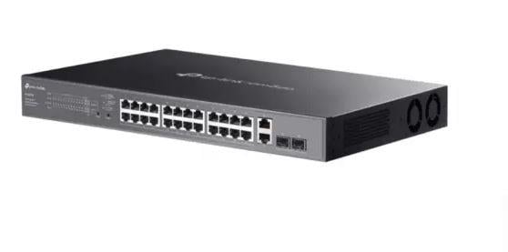 TP-LINK OMADA ES228GMP 28 Port Gbit 28 Port PoE 384W 2xSFP Rack mount Yönetilebilir Switch