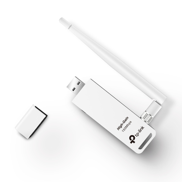 TP-LINK TL-WN722N N150 2.4ghz USB Kablosuz Adaptör