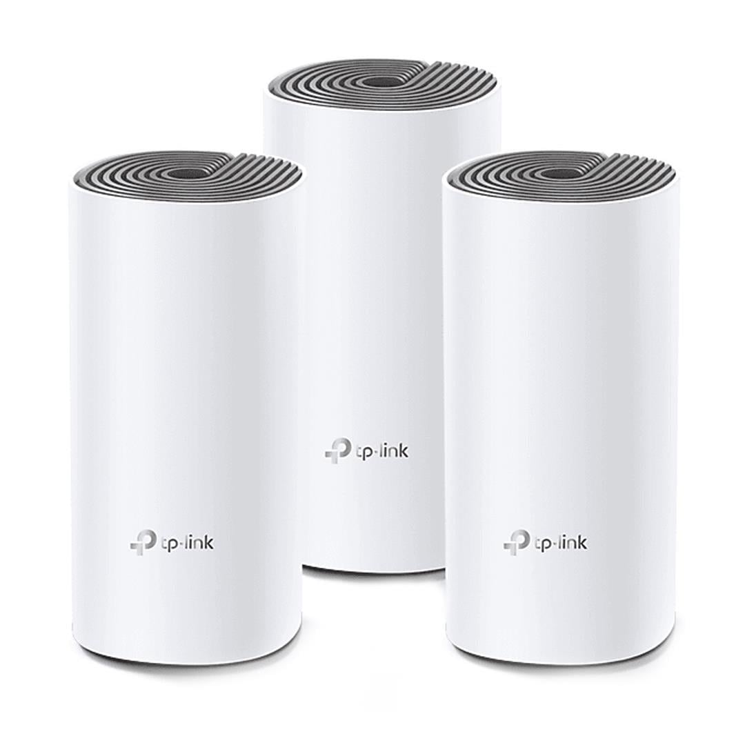 TP-Link AC1200 Deco E4 1200Mbps Mesh WIFI Sistemi (Üçlü)