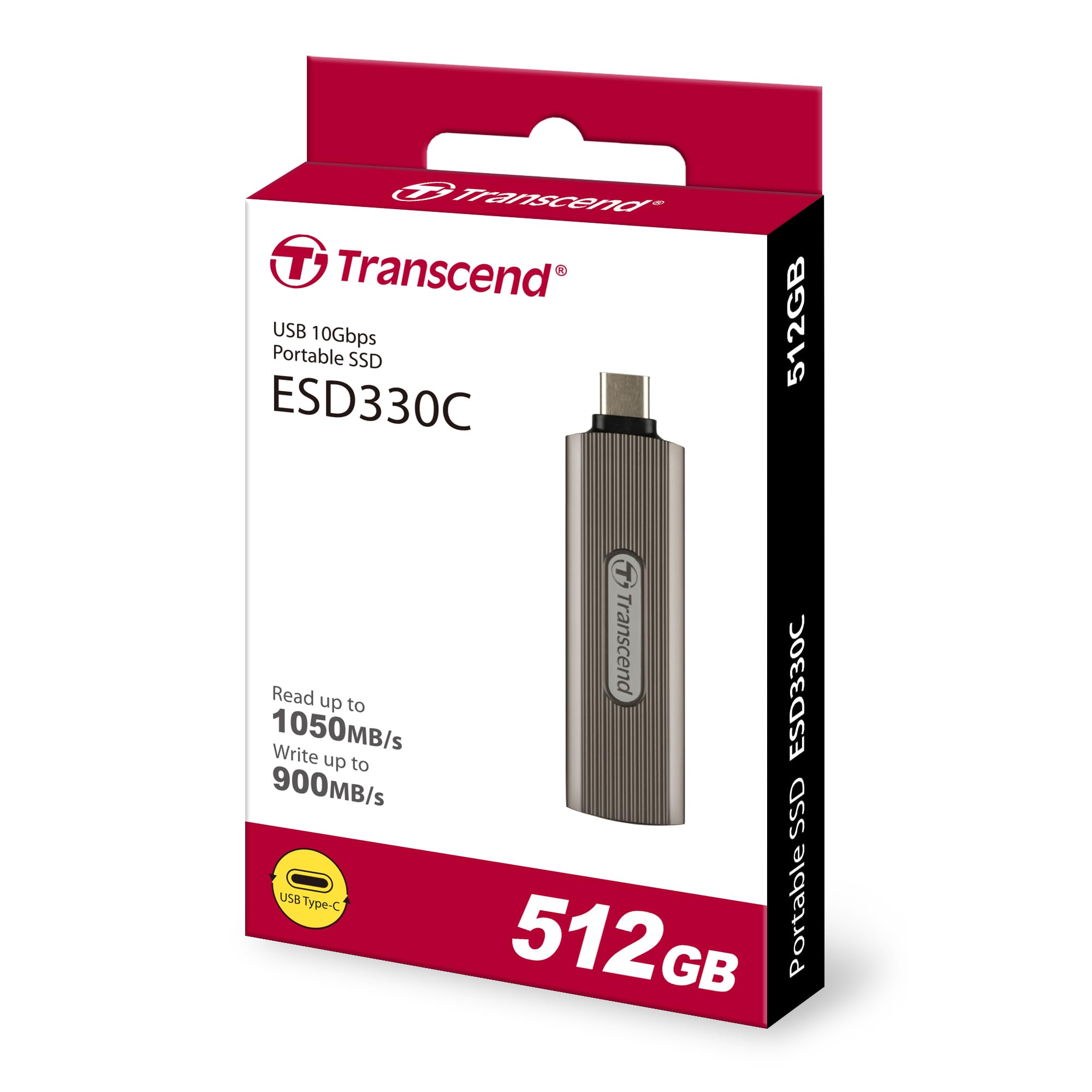 TRANSCEND 512GB ESD330C USB Type-C TS512GESD330C Taşınabilir Disk