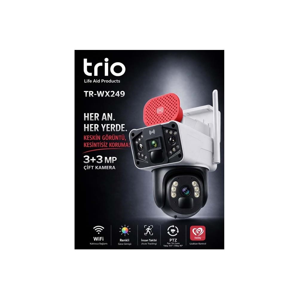 TRIO TR-WX249 PTZ WIFI P9 DUAL 2