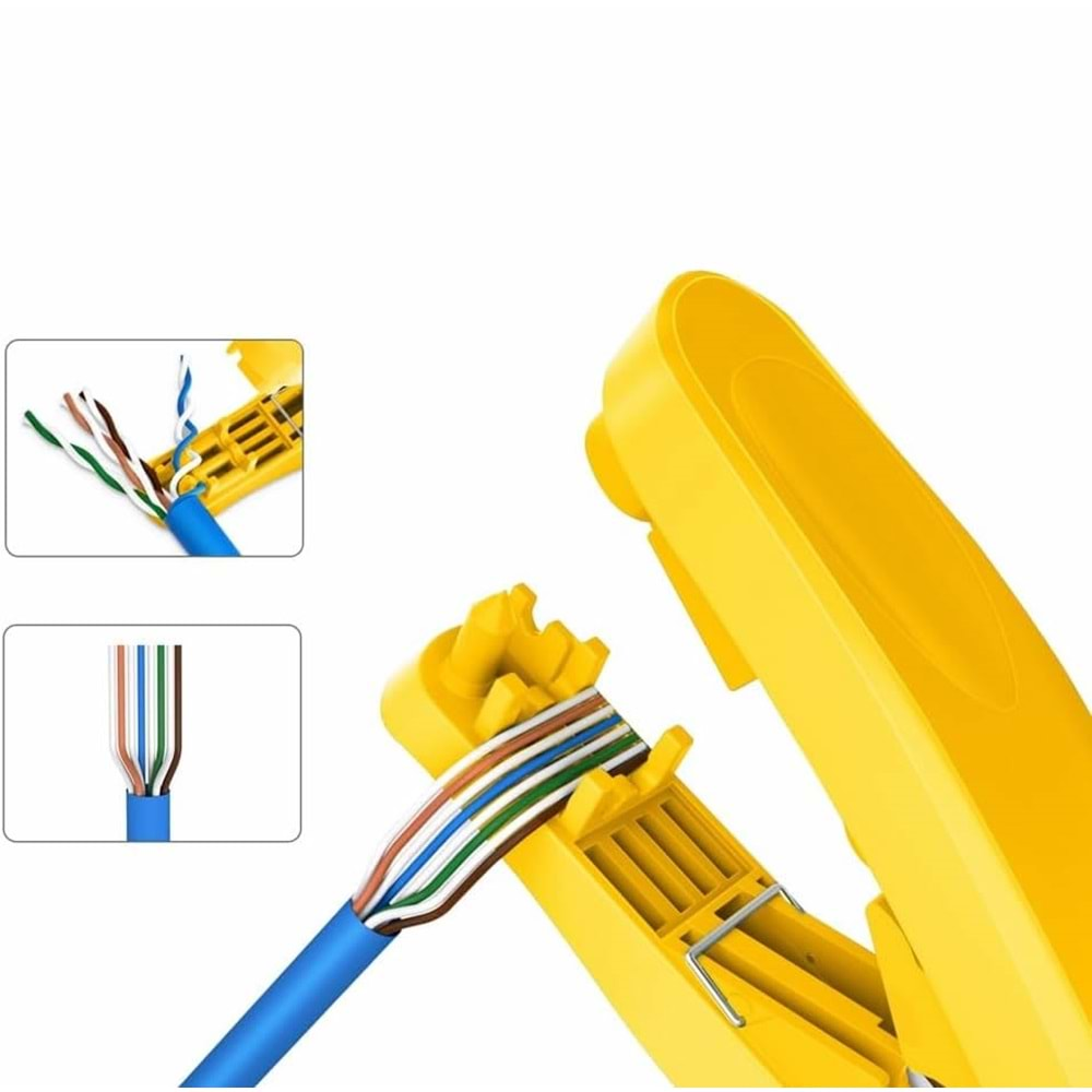 TRKLINK (4in1) RJ45 Ağ Kablosu Aleti