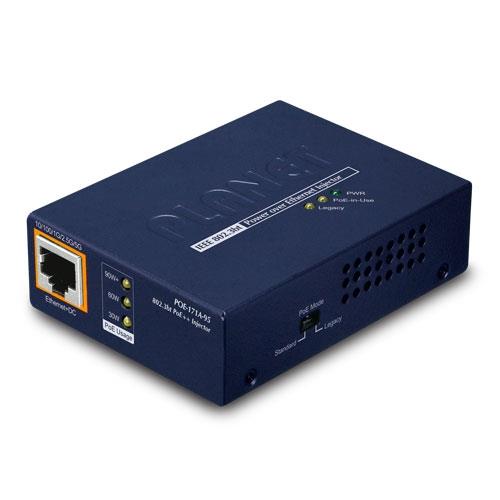 Tek Port Çoklu Gigabit 802.3bt PoE++ Injector (95 Watt)<br>
Single-Port Multi-Gigabit 802.3bt PoE++ Injector (95 Watts)
