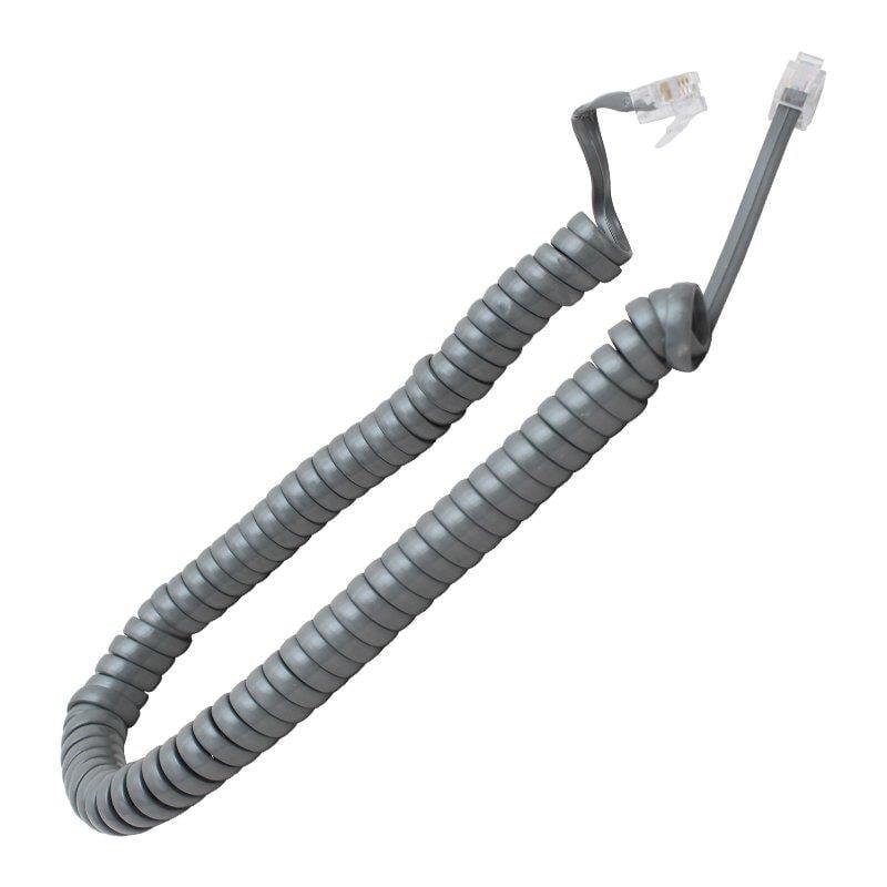 Telefon Spiral Kablo Gri