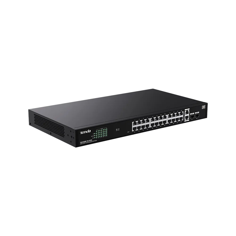 Tenda TEG2228P-24-410W 24 Port 10/100/1000 Mbps Yönetilebilir